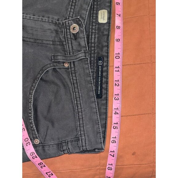 Adriano Goldschmied Black The Protege Straight Bermuda  Cutoff Shorts Mens Size - Picture 5 of 10